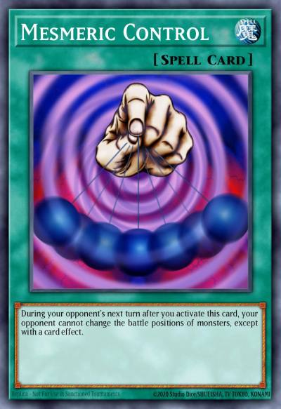 Mesmeric Control Ultra Rare KC01-EN040 25th Anniversary Ultimate Kaiba Set Yugioh card