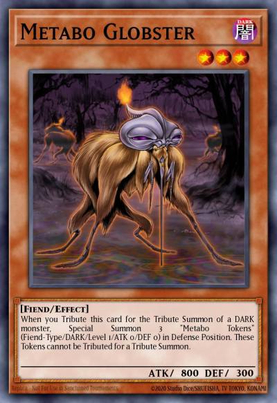 Metabo Globster Rare PTDN-EN085 Phantom Darkness Yugioh card
