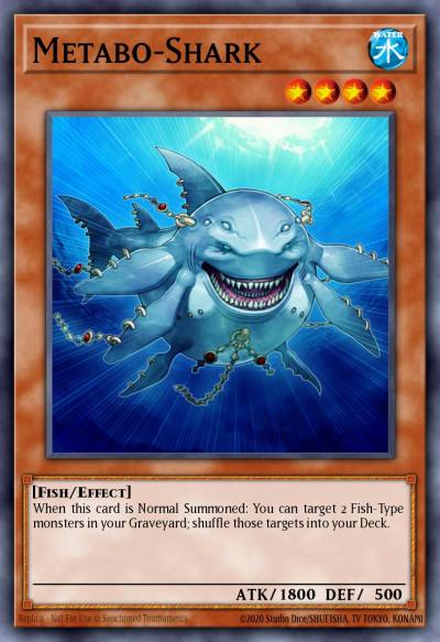 Metabo-Shark Rare BP03-EN068 Battle Pack 3 Monster League Yugioh card