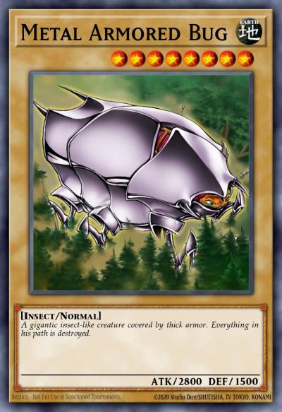 Metal Armored Bug Common AST-005 Ancient Sanctuary Yugioh card