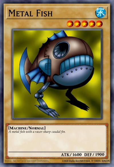 Metal Fish Common MRL-007 Magic Ruler Yugioh card
