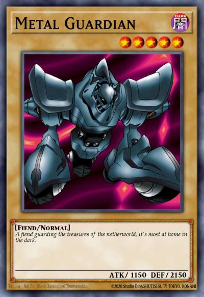 Metal Guardian Rare MDP2-EN010 McDonalds Promotional Cards 2 Yugioh card