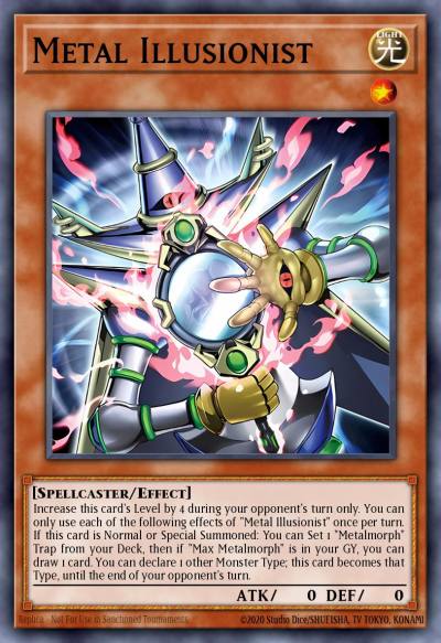 Metal Illusionist Ultra Rare MP25-EN241 2025 Mega-Pack Tin Yugioh card