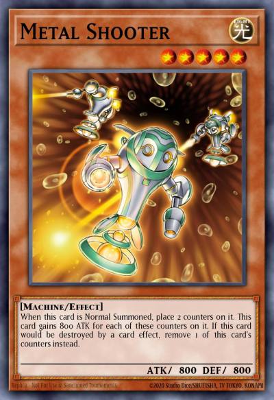 Metal Shooter Rare DLG1-EN102 Dark Legends Yugioh card