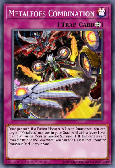 Metalfoes Combination Super Rare MP17-EN112 2017 Mega-Tin Mega Pack Yugioh card