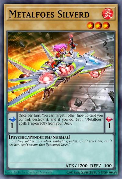 Metalfoes Silverd Common MP17-EN077 2017 Mega-Tin Mega Pack Yugioh card