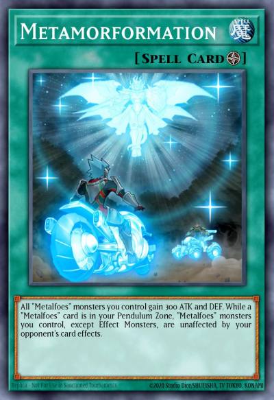Metamorformation Super Rare MP17-EN103 2017 Mega-Tin Mega Pack Yugioh card
