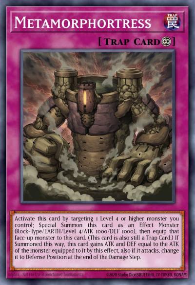 Metamorphortress Ultra Rare MVP1-EN027 Yu-Gi-Oh! The Dark Side of Dimensions Movie Pack Yugioh card