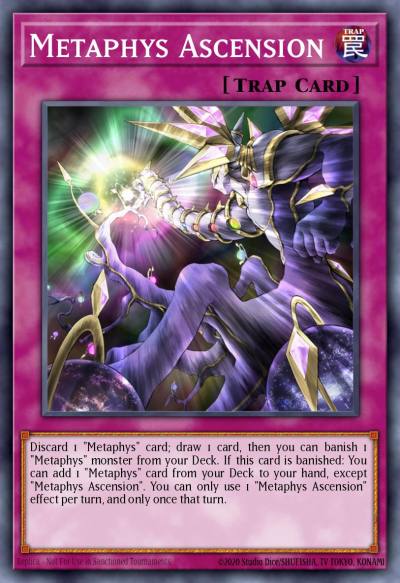 Metaphys Ascension Common CYHO-EN076 Cybernetic Horizon Yugioh card