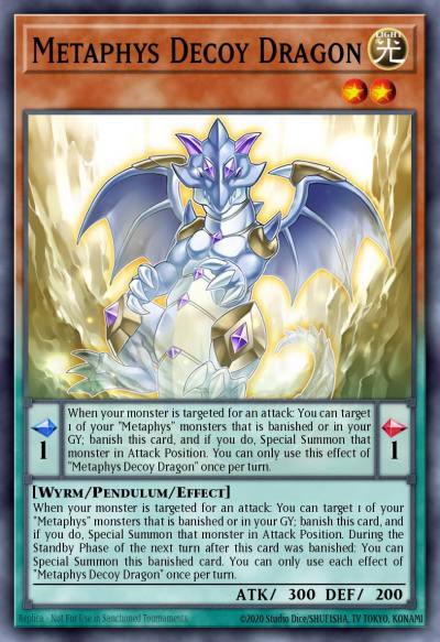 Metaphys Decoy Dragon Common CYHO-EN018 Cybernetic Horizon Yugioh card
