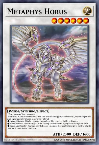 Metaphys Horus Ultra Rare MP15-EN222 2015 Mega-Tin Mega Pack Yugioh card