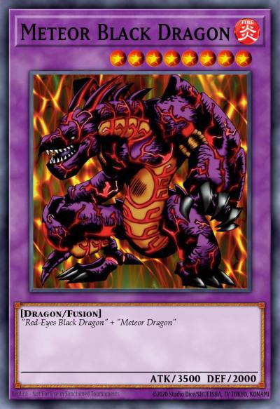 Meteor Black Dragon Common LDS1-EN013 Legendary Duelists Season 1 Yugioh card