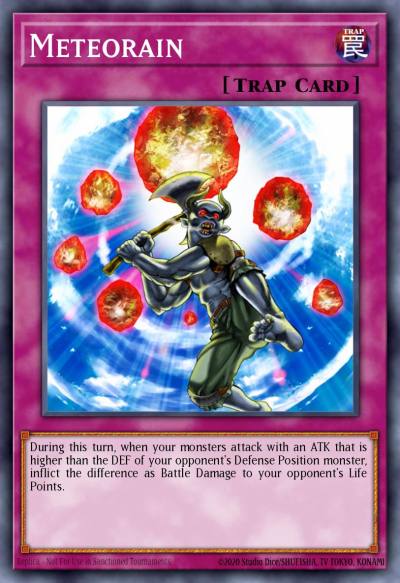 Meteorain Common DR1-EN099 Dark Revelation Volume 1 Yugioh card