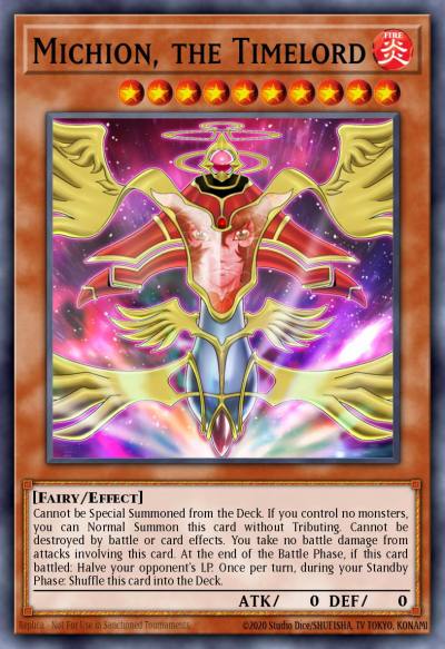 Michion the Timelord Ultra Rare BLRR-EN021 Battles of Legend Relentless Revenge Yugioh card