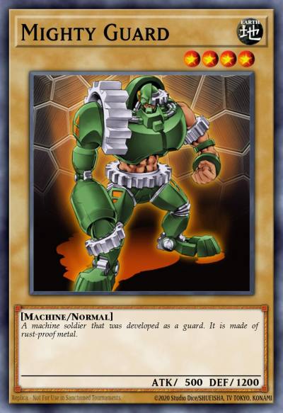Mighty Guard Common DR3-EN062 Dark Revelation Volume 3 Yugioh card