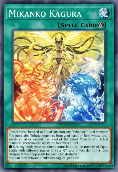 Mikanko Kagura Rare AMDE-EN034 Amazing Defenders Yugioh card