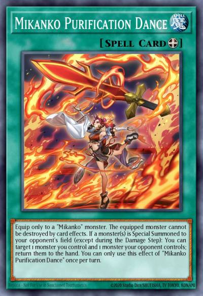Mikanko Purification Dance Rare AMDE-EN031 Amazing Defenders Yugioh card