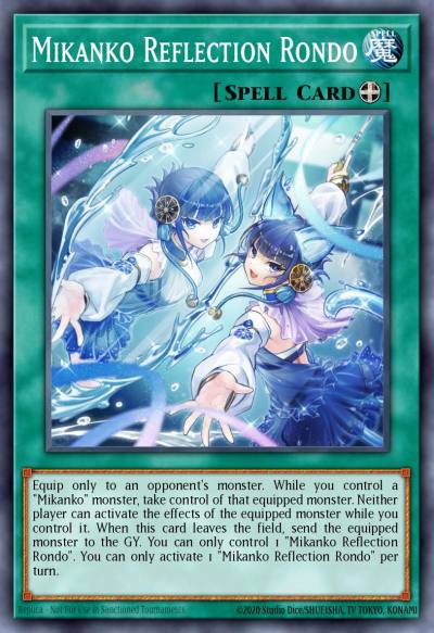 Mikanko Reflection Rondo Collector's Rare AMDE-EN033 Amazing Defenders Yugioh card
