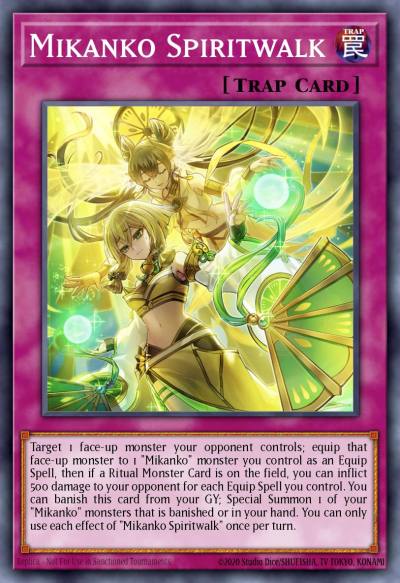 Mikanko Spiritwalk Common MP24-EN384 25th Anniversary Tin Dueling Mirrors Yugioh card