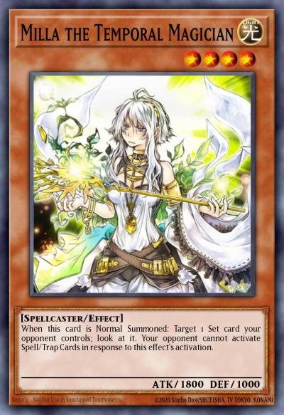 Milla the Temporal Magician Common BP01-EN168 Battle Pack Epic Dawn Yugioh card