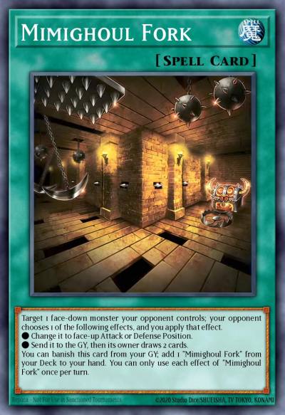 Mimighoul Fork Common MP25-EN435 2025 Mega-Pack Tin Yugioh card