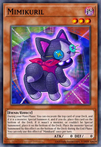 Mimikuril Common CHIM-EN031 Chaos Impact Yugioh card