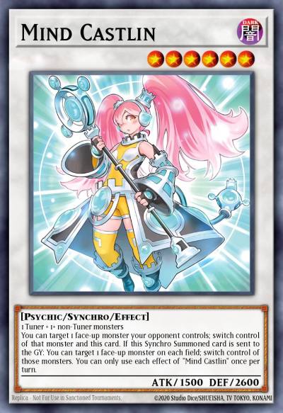 Mind Castlin Prismatic Secret Rare MP24-EN149 25th Anniversary Tin Dueling Mirrors Yugioh card