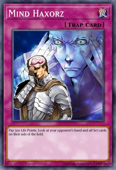 Mind Haxorz Common DR3-EN114 Dark Revelation Volume 3 Yugioh card