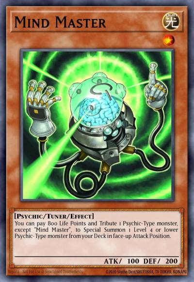 Mind Master Rare TDGS-EN016 The Duelist Genesis Yugioh card