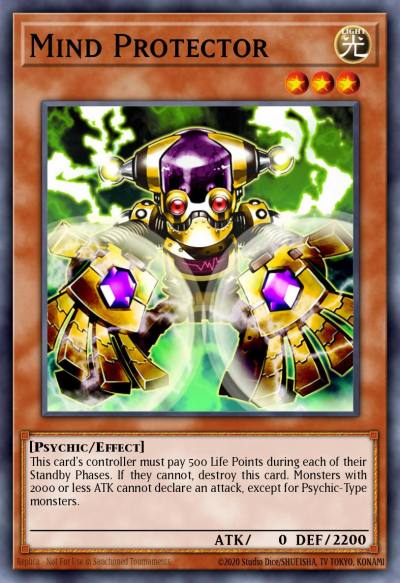 Mind Protector Common TDGS-EN019 The Duelist Genesis Yugioh card