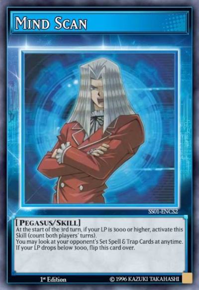 Mind Scan (Skill Card) Common SS01-ENCS2 Speed Duel Starter Decks Destiny Masters Yugioh card