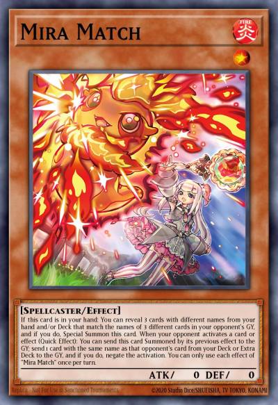 Mira Match Ultra Rare BLTR-EN038 Battles of Legend Terminal Revenge Yugioh card