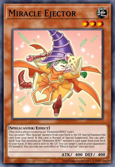 Miracle Ejector Super Rare BLZD-EN098 Blazing Dominion Yugioh card