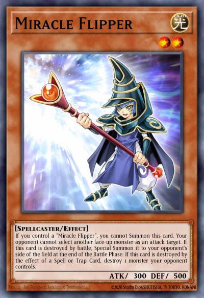 Miracle Flipper Common LODT-EN003 Light of Destruction Yugioh card