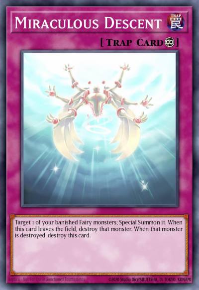 Miraculous Descent Super Rare DR04-EN238 Dark Revelation Volume 4 Yugioh card