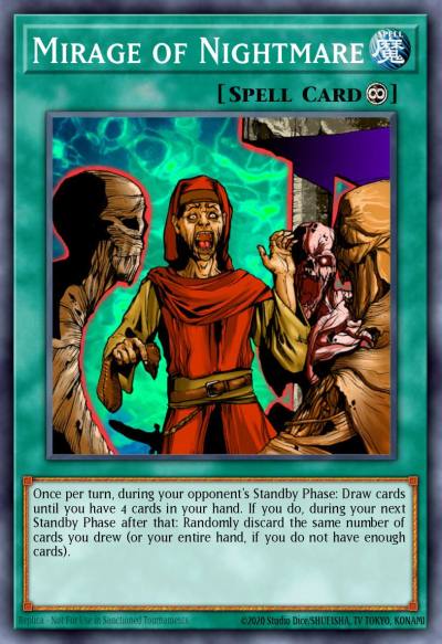 Mirage of Nightmare Ultra Rare MP25-EN298 2025 Mega-Pack Tin Yugioh card