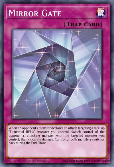 Mirror Gate Common DP06-EN022 Duelist Pack Jaden Yuki 3 Yugioh card