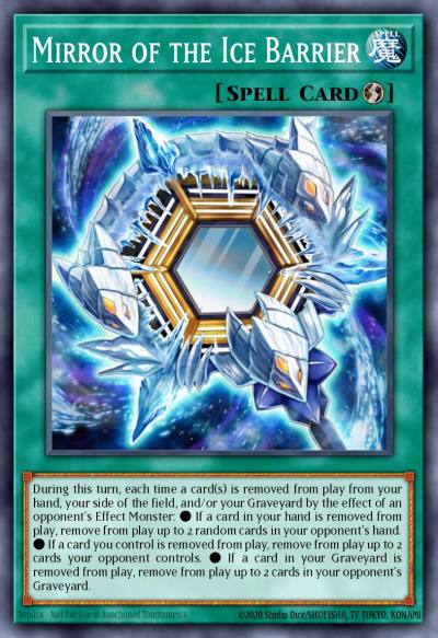 Mirror of the Ice Barrier Common STBL-EN055 Starstrike Blast Yugioh card