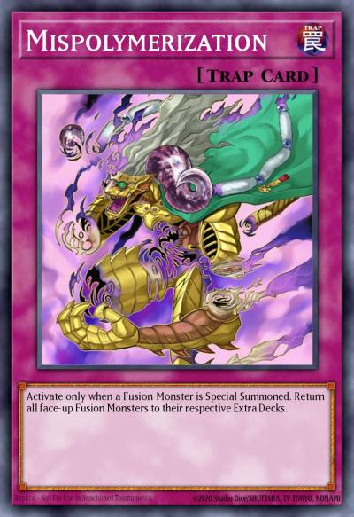 Mispolymerization Common DR3-EN233 Dark Revelation Volume 3 Yugioh card