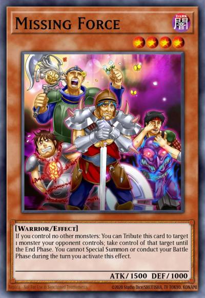 Missing Force Short Print ABYR-EN038 Abyss Rising Yugioh card