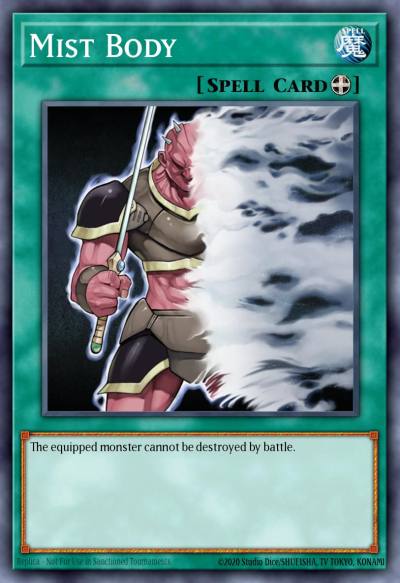 Mist Body Common GLD1-EN036 Gold Series Yugioh card