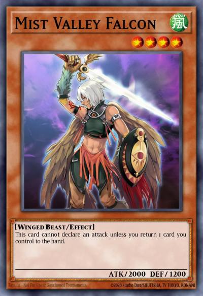 Mist Valley Falcon Rare BP03-EN074 Battle Pack 3 Monster League Yugioh card