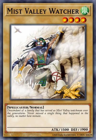 Mist Valley Watcher Duel Terminal Normal Parallel Rare DT01-EN067 Duel Terminal 1 Yugioh card