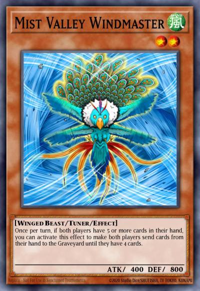 Mist Valley Windmaster Duel Terminal Normal Parallel Rare DT01-EN069 Duel Terminal 1 Yugioh card