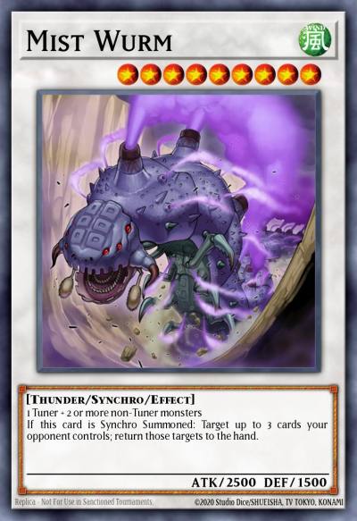 Mist Wurm Duel Terminal Ultra Parallel Rare DT01-EN032 Duel Terminal 1 Yugioh card