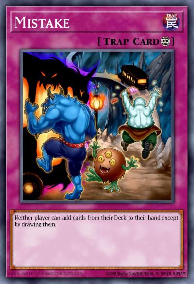 Mistake Secret Rare MP14-EN177 2014 Mega-Tin Mega Pack Yugioh card