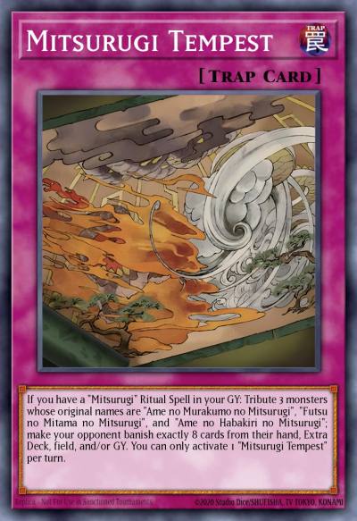 Mitsurugi Tempest Common ALIN-EN096 Alliance Insight Yugioh card