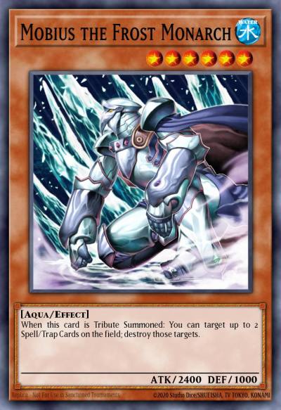 Mobius the Frost Monarch Common STAS-EN029 2-Player Starter Set Yugioh card