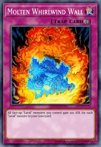 Molten Whirlwind Wall Duel Terminal Normal Parallel Rare DT05-EN050 Duel Terminal 5a Yugioh card