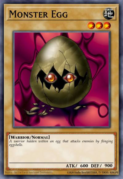 Monster Egg Common LOB-017 Legend of Blue Eyes White Dragon Yugioh card